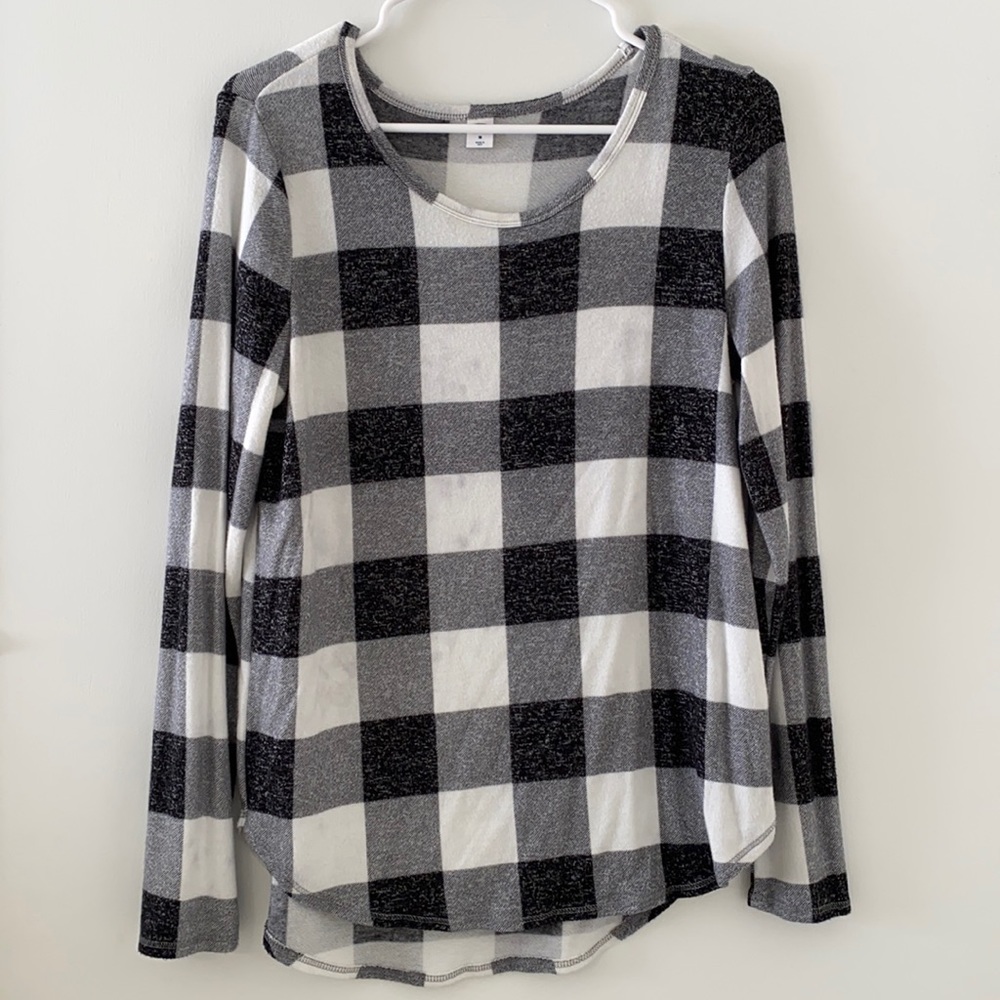 Buffalo Print long sleeve size M